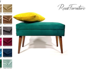 LOVARE LUX banquette rembourrée, siège, banquette avec rangement Meubles Rossi