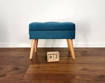 LOVARE MINI footstool, bench with storage  by Rossi Furniture
