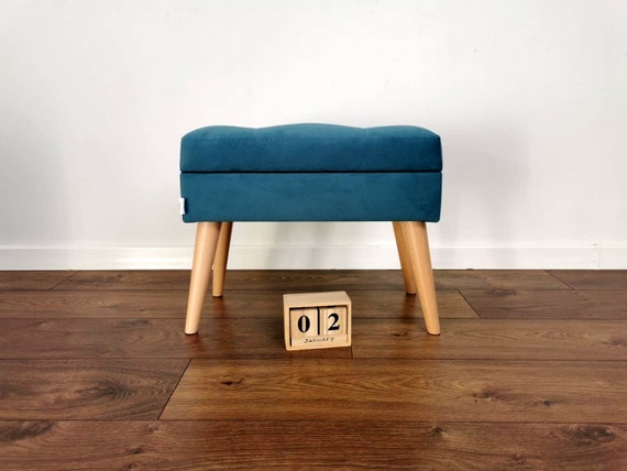 LOVARE MINI Footstool Bench With Storage by Rossi Furniture Etsy UK