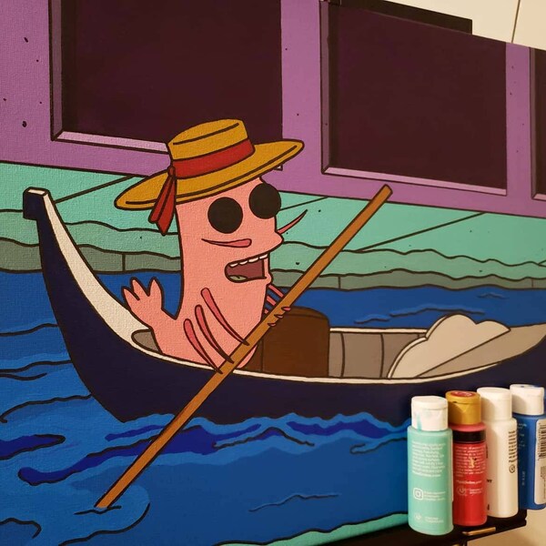 Italian shrimp, Futurama