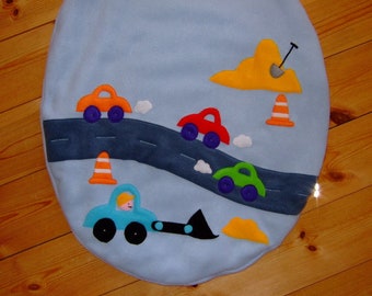 Schlafsack "Autobahn-Baustelle" 60-110cm