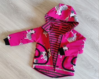 SOFTSHELL jacket "Zebra" from 43,-