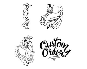 Printable Art Spanish Folk Dancers Ballet Folklorico | Etsy