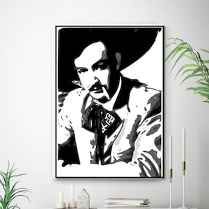 Printable Art, Jorge Negrete poster, Mexican art, Latin art, arte mexicano instant download Art, charro cantor Art, celebrities, artista