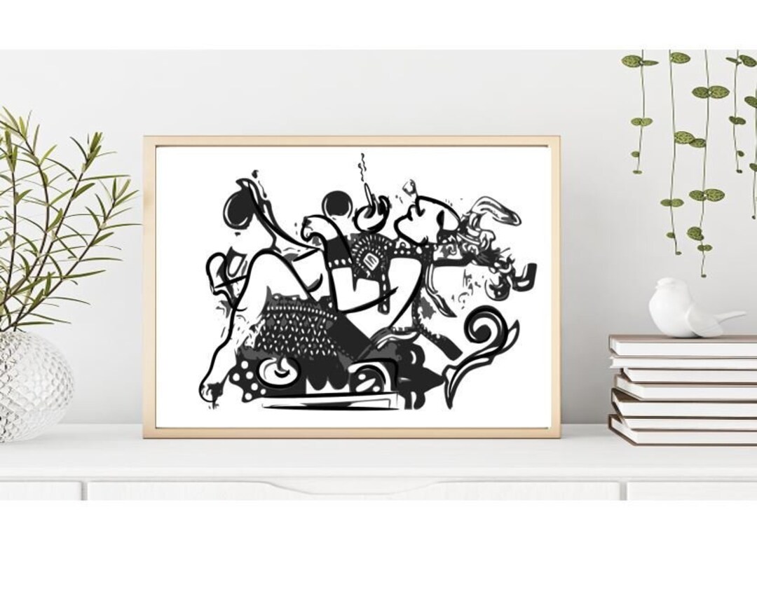 Printable Art, Rey Pakal Los Mayas, Mayan Art, Instant Download ...