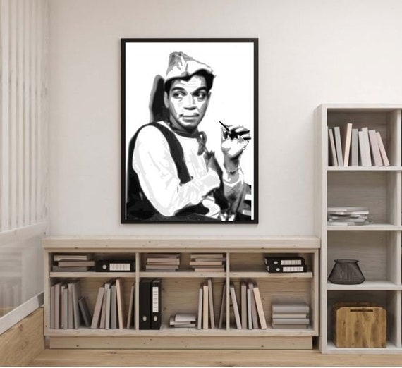 Printable Art Mario Moreno Cantinflas poster Mexican art | Etsy