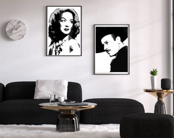 Arte stampabile, Maria Felix Pedro poster infante, arte messicana, poster Tizoc, arte mexicano download istantaneo Arte, celebrità famose, artista