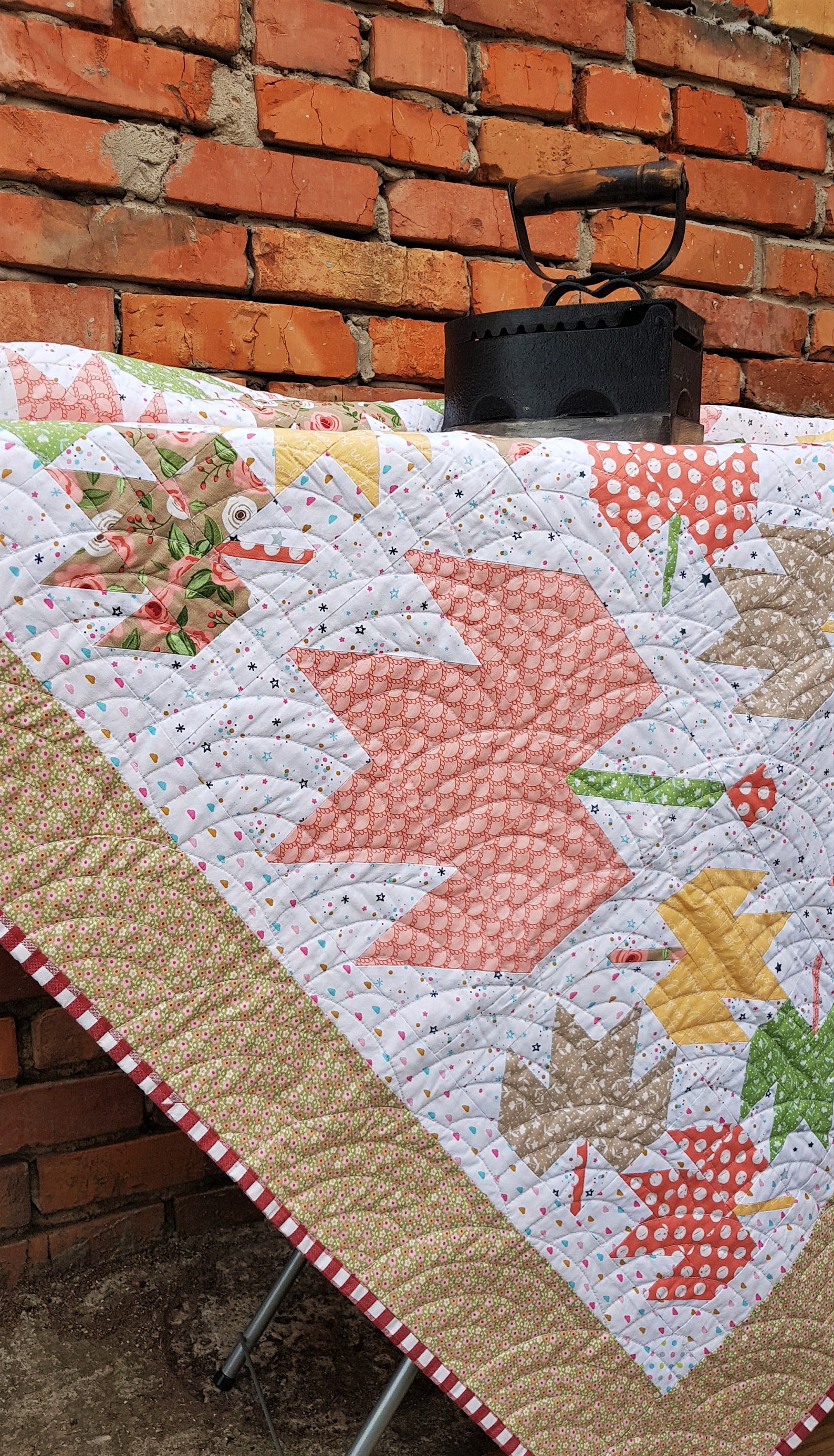 Quilt for Sale Farmhouse Quilt Traditional Quilt Farmhouse Etsy