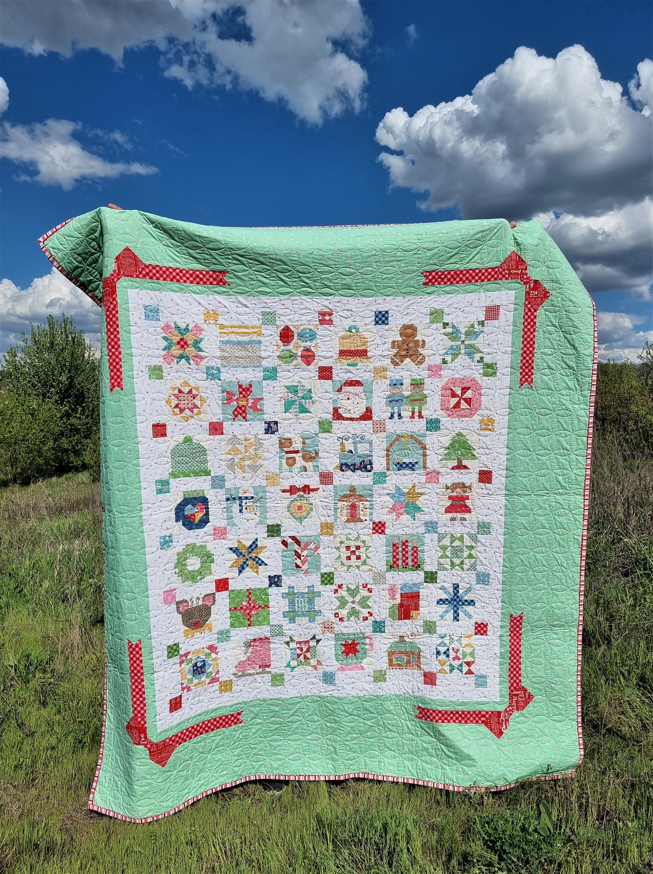 Quilts for Sale Christmas Quilt Holidays Gift Quilt Etsy