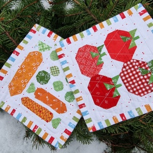Custom Quilted Pot Holder: Handmade Patchwork Coaster