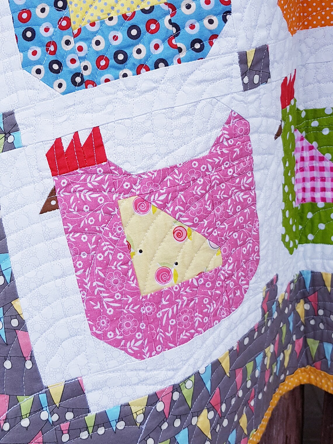 Quilts for sale Baby Farm Quilt Patchwork Crib Bedding Etsy