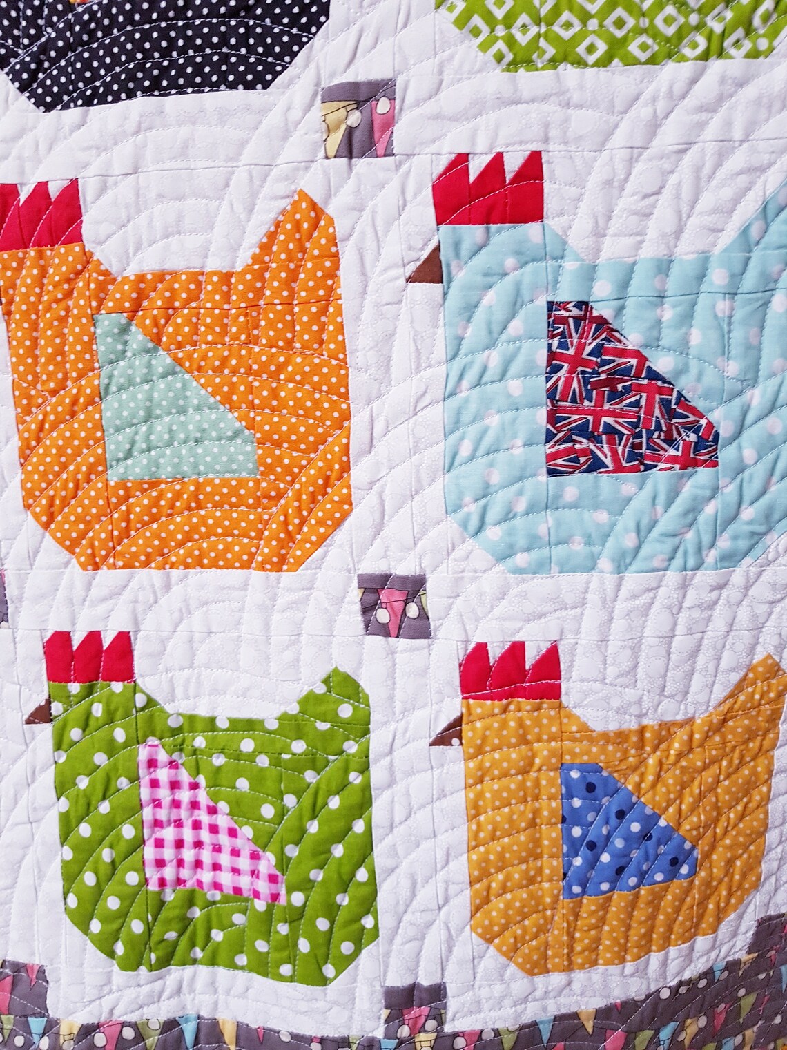 Quilts for sale Baby Farm Quilt Patchwork Crib Bedding Etsy