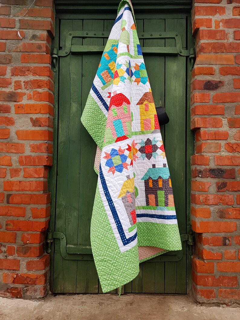 Queen Size Traditional Quilt Quilt for Sale Farmhouse Quilt Etsy