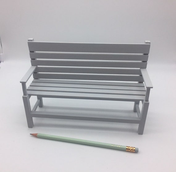 Miniature 1 6 Scale Bench Dolls Bench Blythe Furniture Etsy