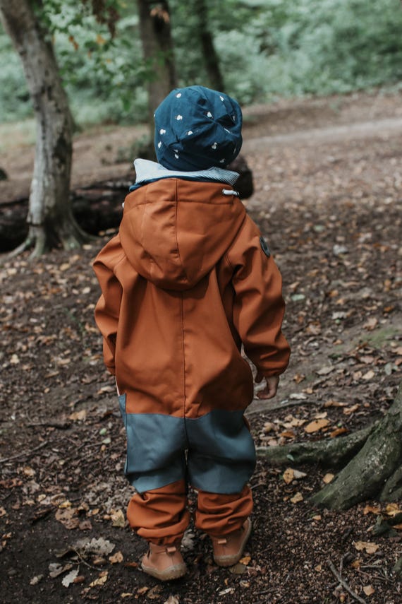 Pantalon De Pluie Salopette Pour Enfant - Imperméable, Coupe-vent - Avec Bandes Réfléchissantes - Taille 92 à 140