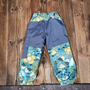 Pantalon d'extérieur/pantalon de boue Garden Party coloré avec des fleurs et des papillons image 5