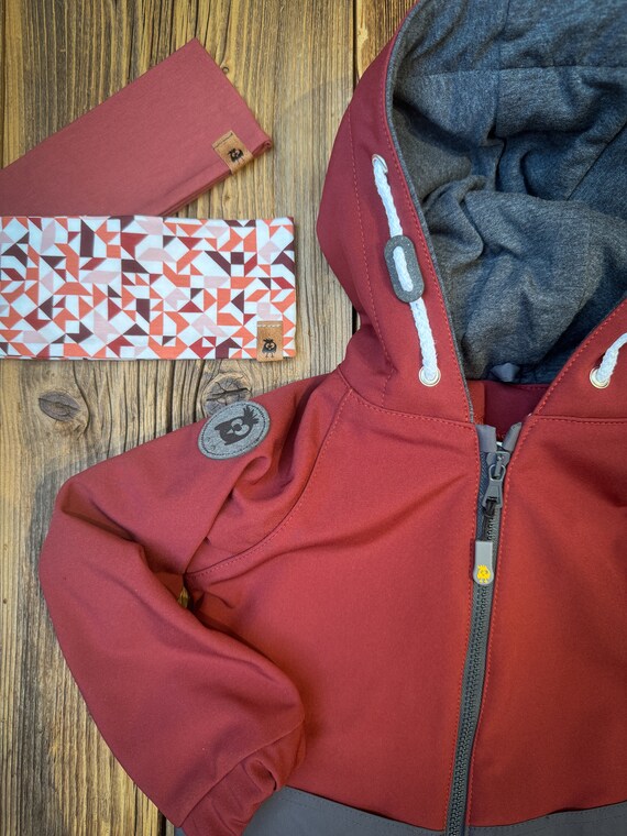 Chaqueta Con Capucha Para Niñas, 2 En 1 Con Forro Polar Desmontable, Resistente Al Viento Y Agua, Con Bolsillos Con Cremallera