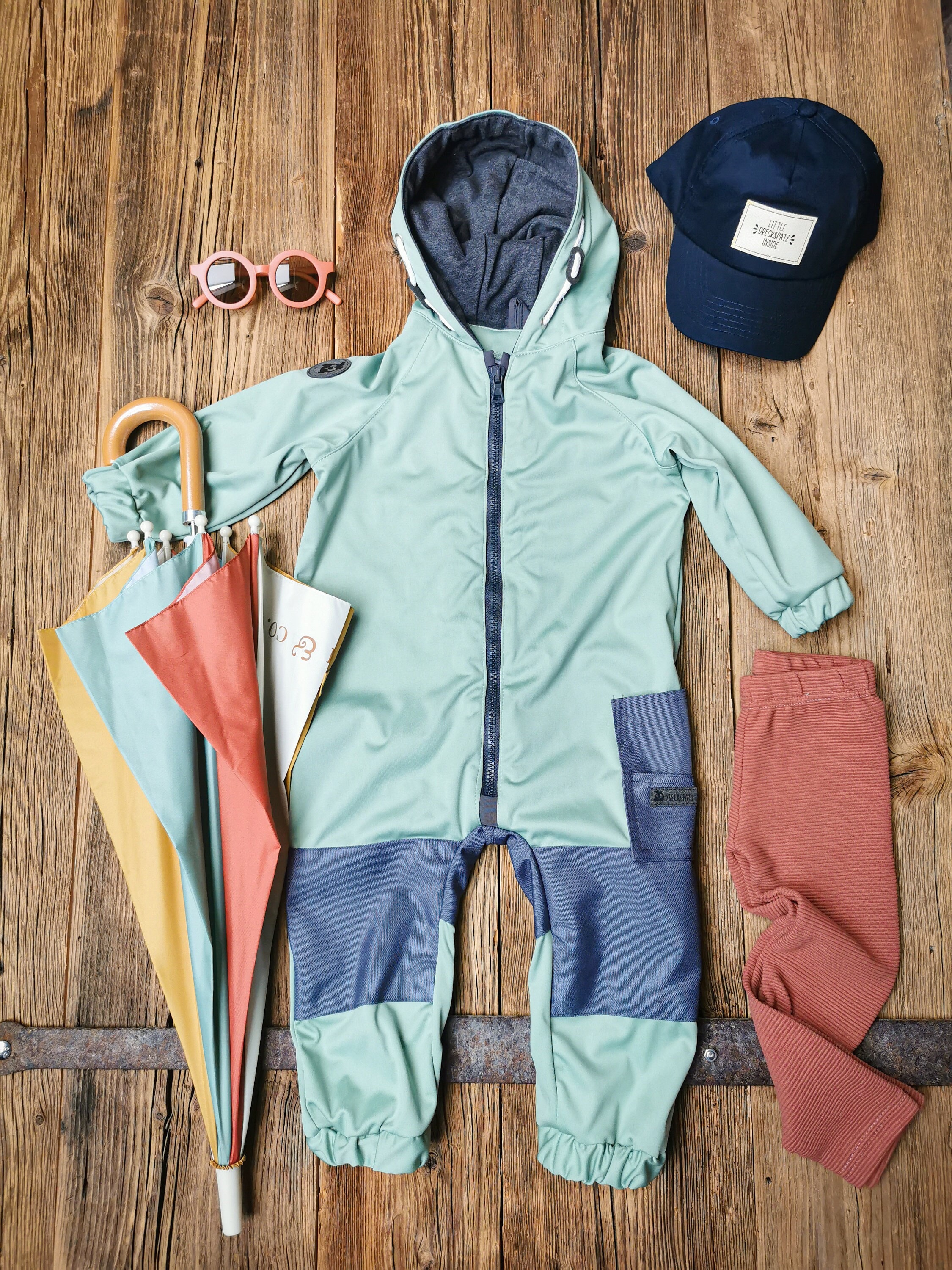 Vestiario Outdoor Bimbi Pantaloni Antipioggia Bambini