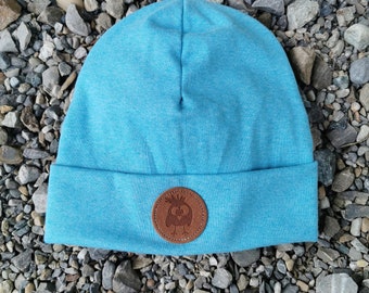 Hipster Mütze blau Beanie Unisex Jungen Mädchen