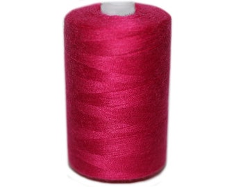 0,0020 Eur/1m - Polyester Nähgarn, 1000m, 013, pink