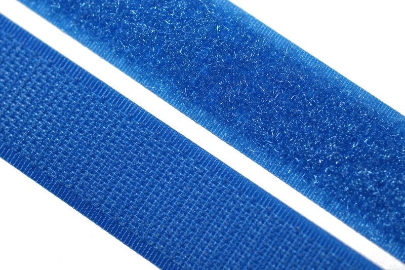 Velcro tape, sewing, 20 mm, blue