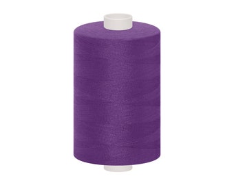 0,0020 Eur/1 m - Fil à coudre polyester, 1000 m, violet/violet