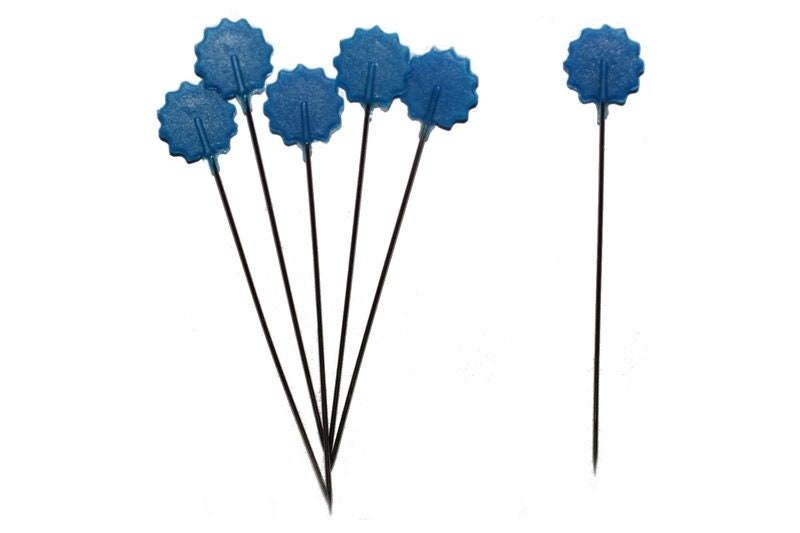 Quilt Pins, 50 Pieces, Blue Etsy