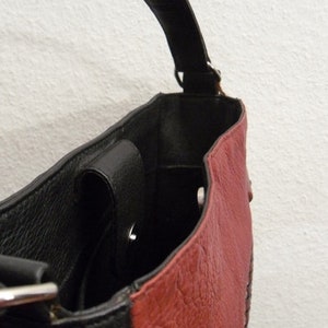 Handbag leather bag patchwork 01 image 4