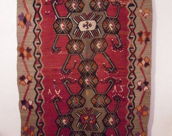 Oriental Kelim Teppich 197x118 cm Anatol