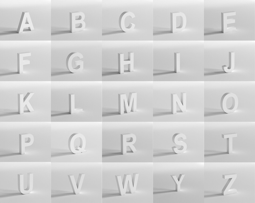 Alphabet, Diy Paper Alphabet, DIY Alphabet, Paper Alphabet, Home Decoration, Homedecor, Easter