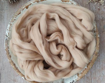 Riempitore per cestini per neonati, soffice lana merino per fotografia di neonati, accessorio fotografico per neonati in lana, riempitivo per nido naturale