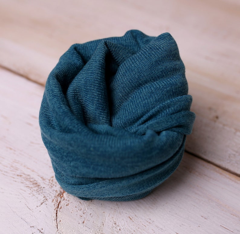Wraps and blanket studio set Mint green newborn photo props bundle