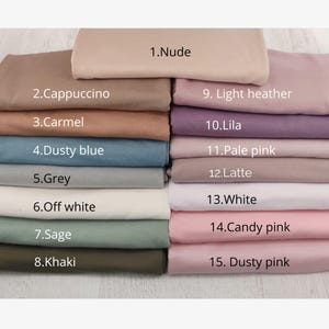 Newborn Photography Backdrop | Smooth Stretch Posing Fabric | Optional Matching Wrap image 10