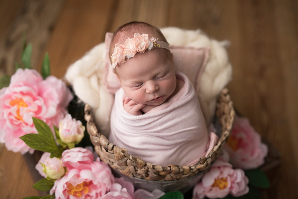 Baby Stretch Wrap for Photography Newborn Girl Swaddle Wrap Etsy