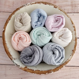 Newborn photography wraps, Stretch swaddle posing wraps photo props