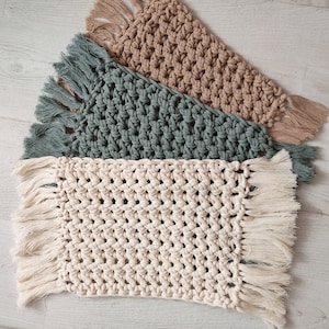 Makramee Kordel Teppich für Neugeborenen Fotografie, Fransen Neugeborenen Matte Foto Requisite, Baby Makramee Matte, Decke Layer Mini Teppich mit Fransen