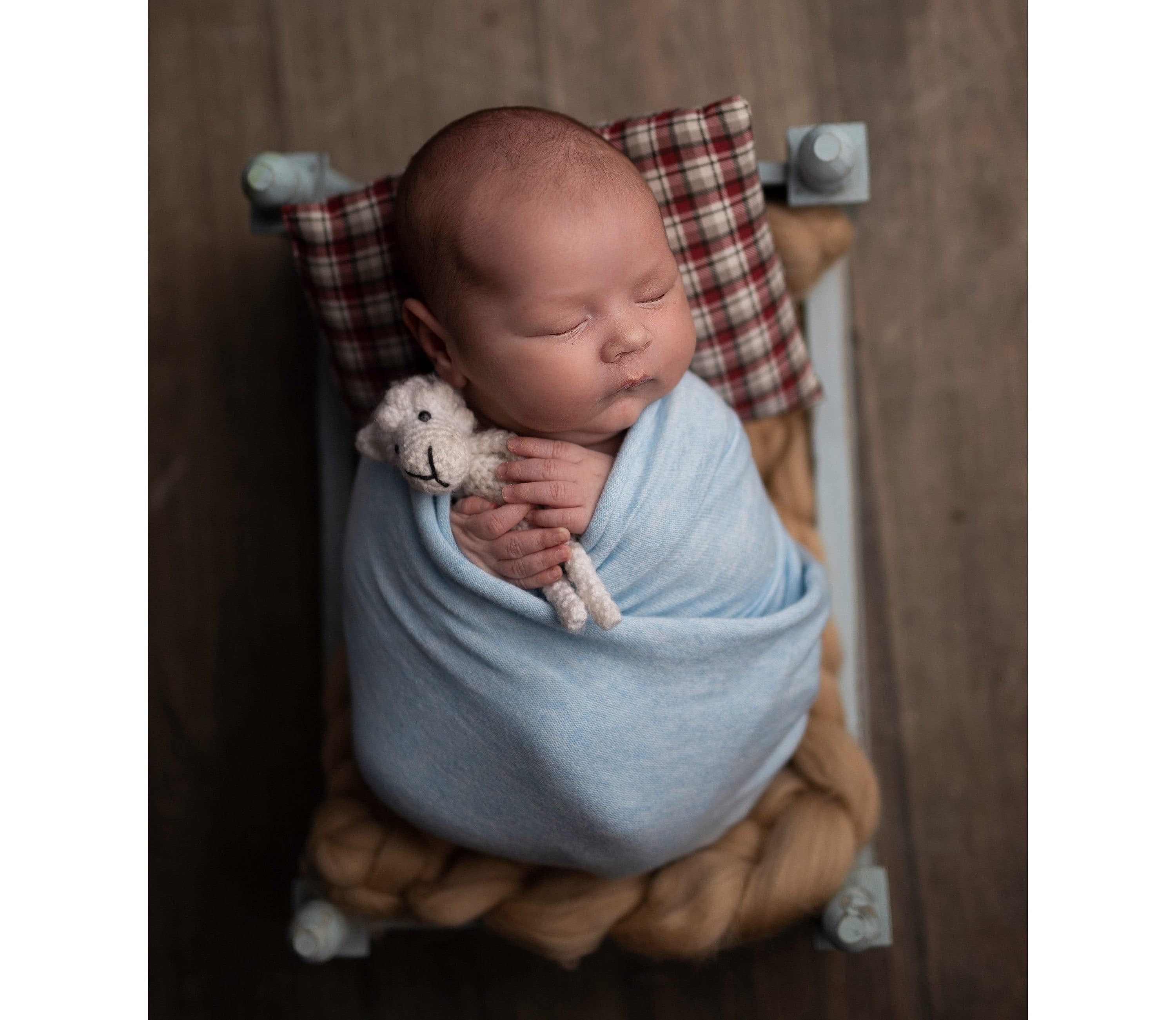 stretch knit swaddle wrap