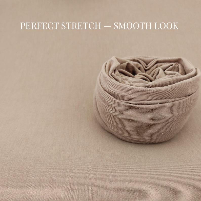 Newborn Photography Backdrop | Smooth Stretch Posing Fabric | Optional Matching Wrap image 8