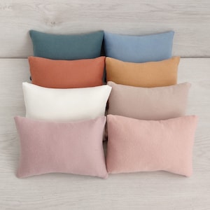 Small Newborn Posing Pillows for Baby Photography, Newborn Pillow Photo Props, Photoshoot Accessories from the Collection &quot;Julia&quot;