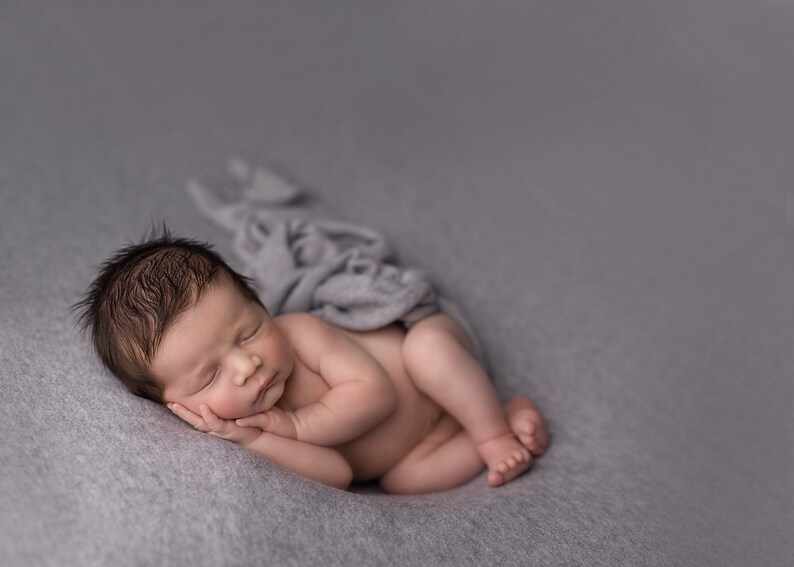 Baby photography posing fabric, Newborn backdrop photo prop AMY image 7