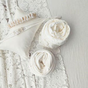 Lace Backdrop Set, Newborn Photography Bundle, Studio Set, Newborn Accessories, Photo Props