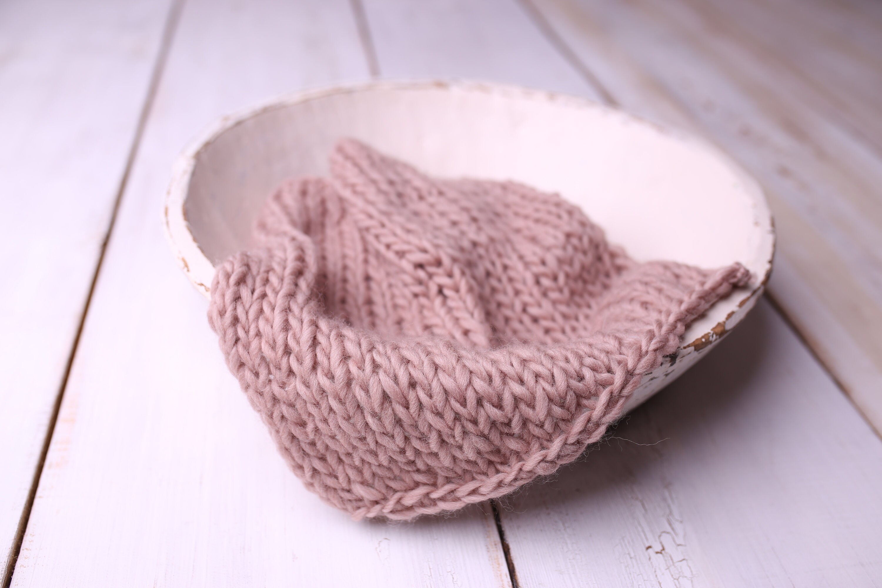 Chunky knitted newborn bump blanket for photography Baby mini Etsy