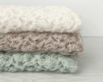 Coperta a strati per neonati per la fotografia, imbottitura per cestino soffice per neonati/accessorio fotografico