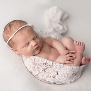 Baby photography posing fabric, Newborn backdrop photo prop AMY image 3