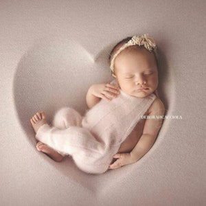 Baby Stoff Hintergrund, Posing Beanbag Backdrop, Sitzsack Kulisse für Newborn Fotografie AMY Bild 8