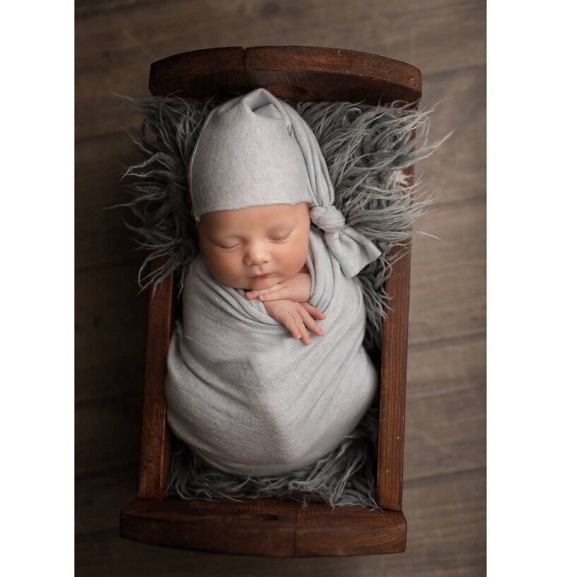 Newborn Baby Wrap White Stretch Jersey Wrap Infant Photo Etsy