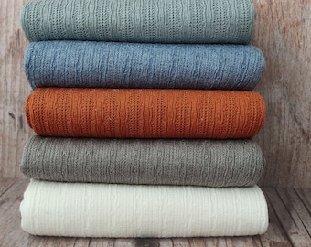 Textured baby posing fabric for photography, Newborn backdrop MARTA photo prop