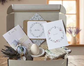 Gift Set – Handmade Little Break Wellness Box with Lavender, Natural Soap & Candle | Minoa Handmade Leipzig IV