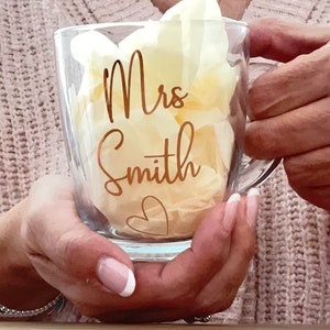 Wedding Gift, Engagement Gift, Mr and Mrs Mug set, Mr and Mr Gift, Mrs and Mrs Gift, Happy Couple, Coffee Mug, Personalised Wedding Gift