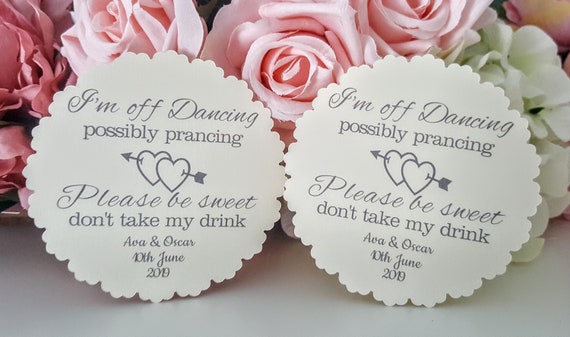 Drink Saver Wedding Favor Wedding Reception Table Etsy